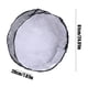 thumbnail image 3 of Sided Transparent 24in Christmas Wreath Christmas Ring Storage Bag PVC, 3 of 6