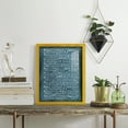 thumbnail image 5 of Graphic Songbook III - Framed Print w/glass - Sunflower Yellow, 5 of 7