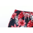 thumbnail image 5 of SSLR Kids Boys Swim Trunks Hawaiian Casual Beach Shorts Quick Dry Board Shorts Swimwear Bathing Suits, 5 of 7