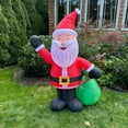 thumbnail image 3 of Inclusive Christmas Asian Santa Inflatable - 6 ft. *New*, 3 of 3