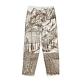 thumbnail image 5 of Naloa Vineyard Landscape 1 Print Women’s Ultra-Soft Comfy Pajama Lounge Pants with Pockets & Drawstring, 5 of 8