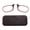 3 Pack - brown, variant on Clip-On Reading Glasses, Lightweight Portable Readers for Daily Use, Unisex