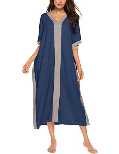 Blue Womens Clothing Nightwear and sleepwear Nightgowns and sleepshirts Donna Karan Synthetic Sleepshirt in Navy 