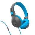 thumbnail image 2 of JLab JBuddies Studio 2 Wired Headphones - Blue/Gray, 2 of 5