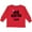 Red, variant on Inktastic Big Sister Again with Bow and Arrow Girls Long Sleeve Toddler T-Shirt