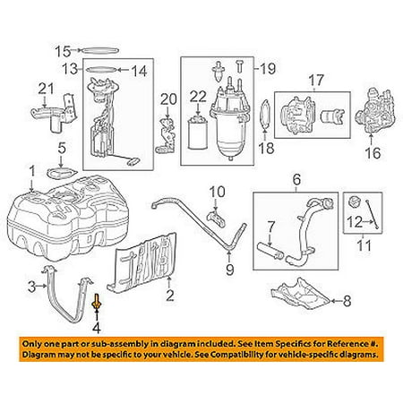 - Ram CHRYSLER OEM 2014 ProMaster 2500 Fuel Gas Tank-Support Strap Bolt 6509797AA