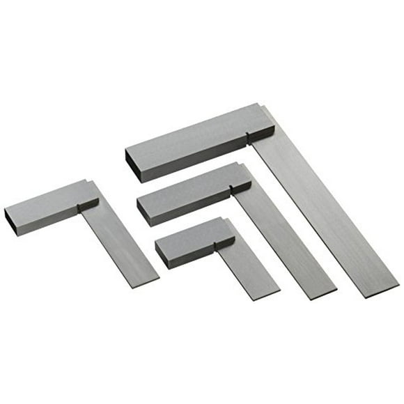 Grizzly H2993 Machinist's Square Set, 4-Piece