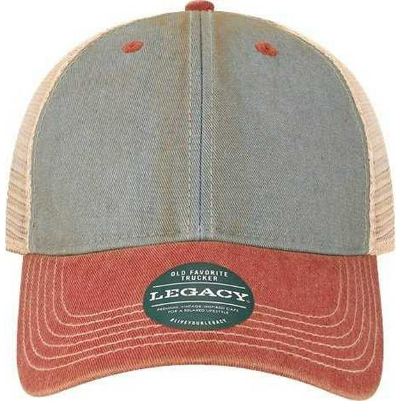 Legacy OFA Old Favorite Trucker Cap - Light Blue Cardinal