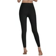 thumbnail image 2 of Hat and Beyond Women's V Crossed Waistband Compression Stretchy Yoga Leggings, 2 of 6