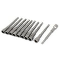 thumbnail image 1 of Unique Bargains 10mm x 100mm Hex Socket Bit Magnetic Nut Driver Setter 10 Pcs, 1 of 3