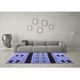 thumbnail image 3 of Ahgly Company Indoor Rectangle Southwestern Blue Country Area Rugs, 2' x 5', 3 of 4