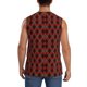 thumbnail image 4 of Balery Argyle Plaid Camisetas sin mangas para hombre, absorbe la humedad y protege contra el mal olor.-3X-Large, 4 of 7