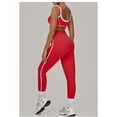 thumbnail image 5 of SKQIT Womens Workout Sets 2 Piece Yoga Outfits Contouring Contrast Stitching Sports Bra High Waist Leggings Gym Sets, 5 of 8