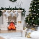 thumbnail image 4 of Adornos interiores de la chimenea del hogar de la cartulina de la llama de Halloween 3D para la Navidad de Pascua Tmvgtek Oficina Multiescena Multifunción, 4 of 9