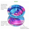 thumbnail image 2 of Y01 Node Professionnel Yoyo Qui Ne Répond Pas, Longue Durée de Rotation, Sac de Yoyo le Plus Joli et 5 Str de Yoyo, 2 of 5