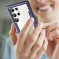 thumbnail image 6 of Compatible with Galaxy S23 Ultra Case, Heavy Duty Shockproof Military Drop Protection Slim Cases Phone Covers Clear for Samsung Galaxy S23 Ultra 5G 6.8 inches - Purple, 6 of 12
