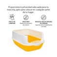 thumbnail image 4 of Arenero  Bloosom Sanitario Cerrado Para Gato Con Pala Puerta Abatible Naranja, 4 of 4