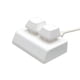 thumbnail image 2 of Teclado USB para juegos de 2 teclas con eje marrón retroiluminado, intercambiable en caliente, para audio Blanco, 2 of 9