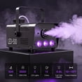 thumbnail image 7 of Fog Machine,Smoke Machine with 13 Colorful LED Lights,500W and 3000CFM Smoke Sprayer with Remote,Outdoo&Indoor Fogger for Halloween,Party and Stage Effect, 7 of 7