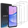 thumbnail image 1 of Zonyee HD Tempered Glass Screen Protector for Samsung Galaxy A15/Galaxy A15 LTE,Scratch & Impact Absorbing,Easy Install [3 Pack], 1 of 8