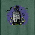 thumbnail image 3 of The Haunted Mansion  - Another Foolish Mortal  - Women's Lightweight French Terry Long Sleeve Shirt, 3 of 5