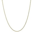 thumbnail image 6 of 10K Yellow Gold 1.25mm Spiga Chain 30 Inch, 6 of 6