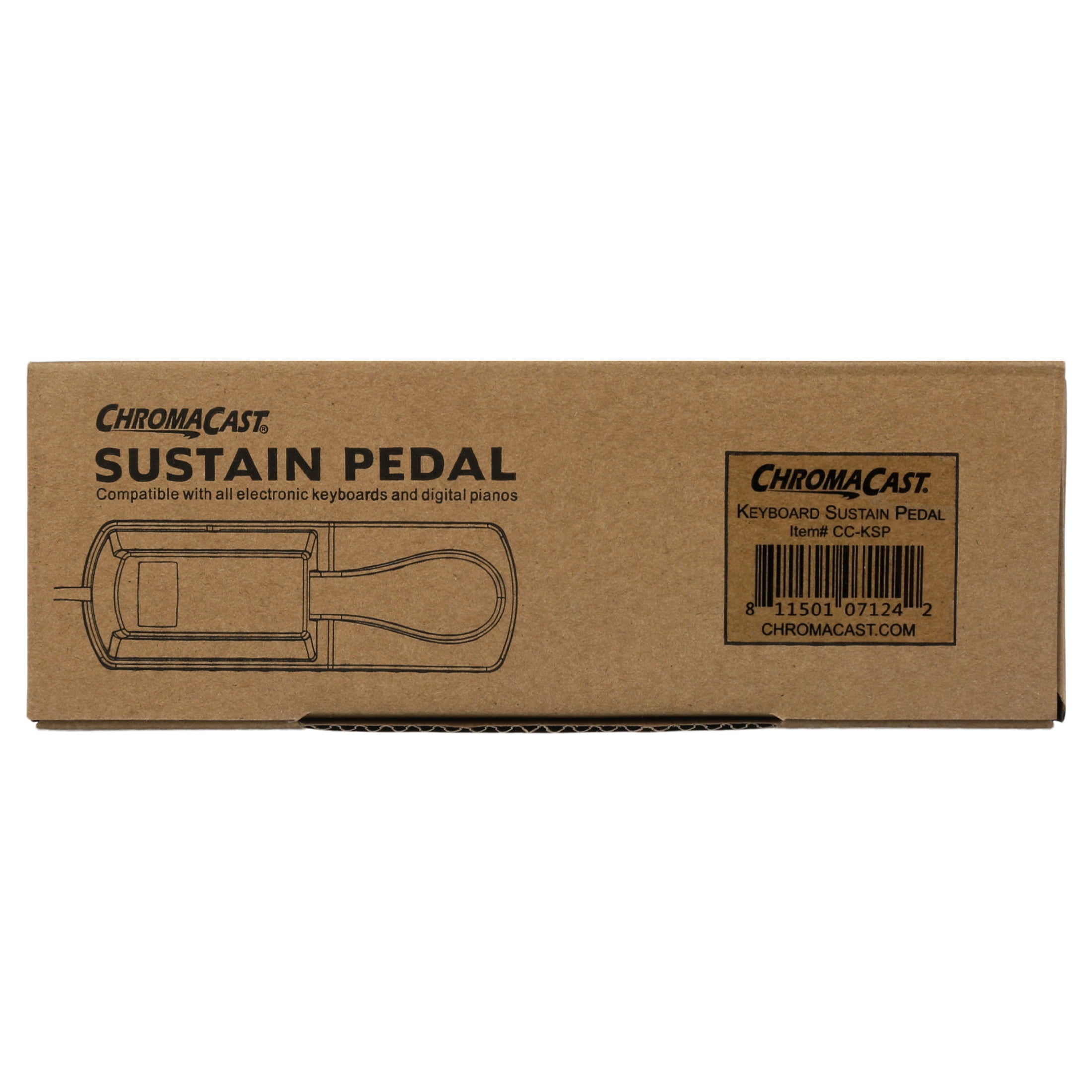 ChromaCast Heavy Duty Keyboard Digital Piano Sustain Pedal