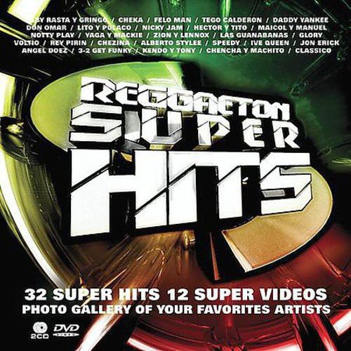 Reggaeton Super Hits Cd Dvd Box Walmart Com Walmart Com
