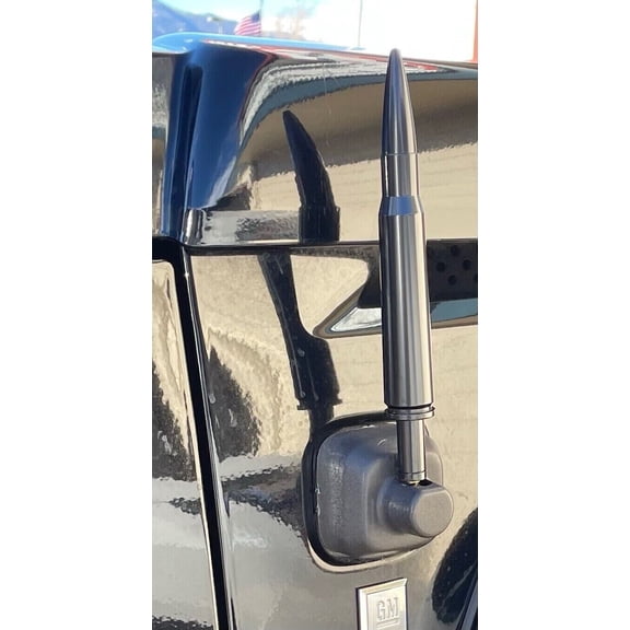 Bullet Style 0.5 Cal Black Antenna Mast for HUMMER H3 2006-2010 06-10 Brand New