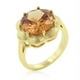 Champagne Floral Cocktail Ring&amp;44; b> Taille,/b> 05 – image 1 sur 1