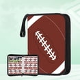thumbnail image 2 of Card Book on Sale Kpamnxio Rugby Card Storage Book Simple Design Zipper Game Card Bag Football Card Holder Storage Box Storage Containers for Clothes Clearance A Card Book, 2 of 5