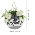 thumbnail image 2 of PENGXIANG Welcome Sign Wooden Welcome Door Plate Hanging Decor Front Door Hanging Sign for Farmhouse, 2 of 6