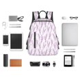 thumbnail image 4 of Fotbe Lavender Flowers Mochila Ligera para Hombres y Mujeres - Duradera y Resistente al Agua, Ideal para Escuela, Trabajo, Viajes y Uso Diario, 4 of 7