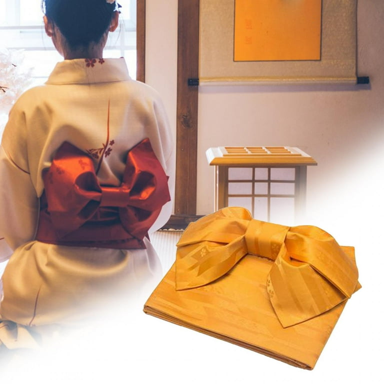 【HAENGNAE】24aw OMOCHI OBI BELT / ベージュ Reversible Shima Obi Belt | Japan Objects Store