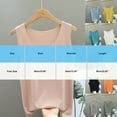 thumbnail image 2 of Cavosen Yoga Tops Activewear Workout Crew Neck Sleeveless Top Solid Lightweight Basic Cami Tank Soft Summer Going Out Tops, 2 of 4