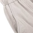 thumbnail image 6 of Gaecuw Linen Pants for Women Wide Legged Pants Regular Fit Long Pants Drawstring Lounge Trousers Sweatpants Loose Baggy Pants Mid Waisted Linen Summer Ankle Length Workout Pants Solid Athletic Pants, 6 of 7