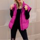 thumbnail image 4 of Sudadera con capucha y manga larga para mujer, con cuello de cremallera y abrigo, 4 of 9