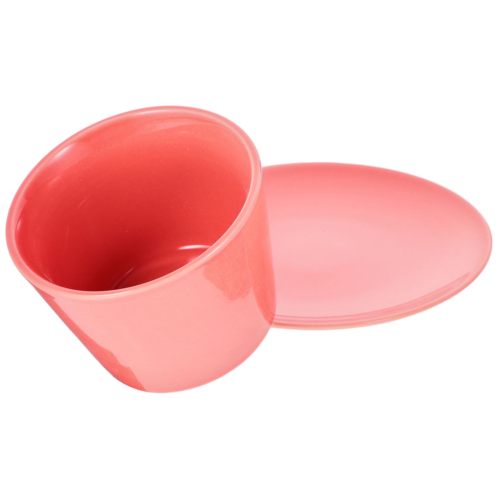 OULII  Ceramic Mug Pink - Elegant and Portable for Home Or Office