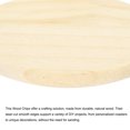 thumbnail image 4 of Wood Slices 12 Set Unfinished Wood Chips Round Home Decoration & DIY Crafts Blank Wood Chips for Handicrafts, 4 of 6