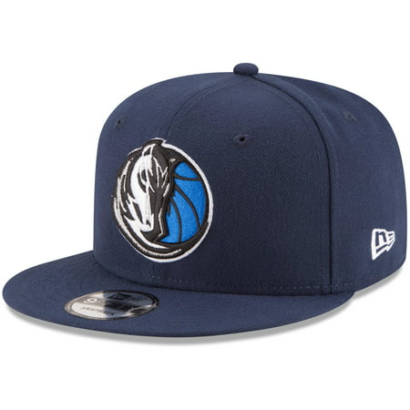 Dallas Mavericks New Era Official Team Color 9FIFTY Adjustable Snapback Hat - Navy - OSFA