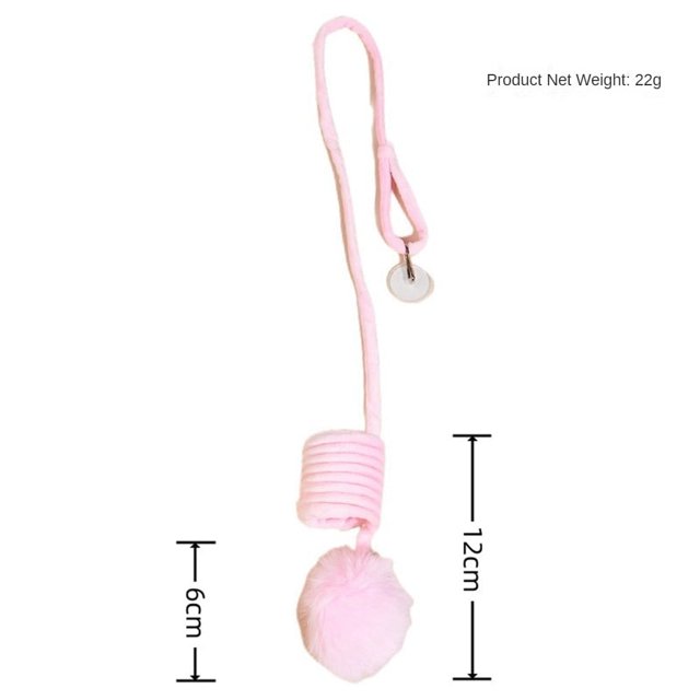 Plush Cat Toy Scratch Rope Simulation Pet Products Cat Automatic Toy Durable For Kitten Playing Teaser Wand Self-hey Safe Funny