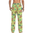 thumbnail image 2 of GZHJMY Capybara Cartoon Men's Pajama Pants, Loose Lightweight PJs Lounge Sleep Bottoms with Pockets Drawstring, Pajama Bottoms for Home and Rest, Large, 2 of 7