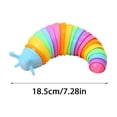 thumbnail image 6 of Sensory Fidget Slug, Sensory Stress Relief Articulated Slug for Adults, Airplane Car Travel Essential Gifts, Sensory Squishy, Cool Fidgets, 6 of 6