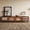 Dark Brown + Solid Wood+MDF + 90 inches or larger B, variant on 86 inch TV Stand for TVs up to 90", Entertainment Center with App Controlled LED Lights, 2 Drawers & Glass Door Storage, Modern Media Console for Living Room