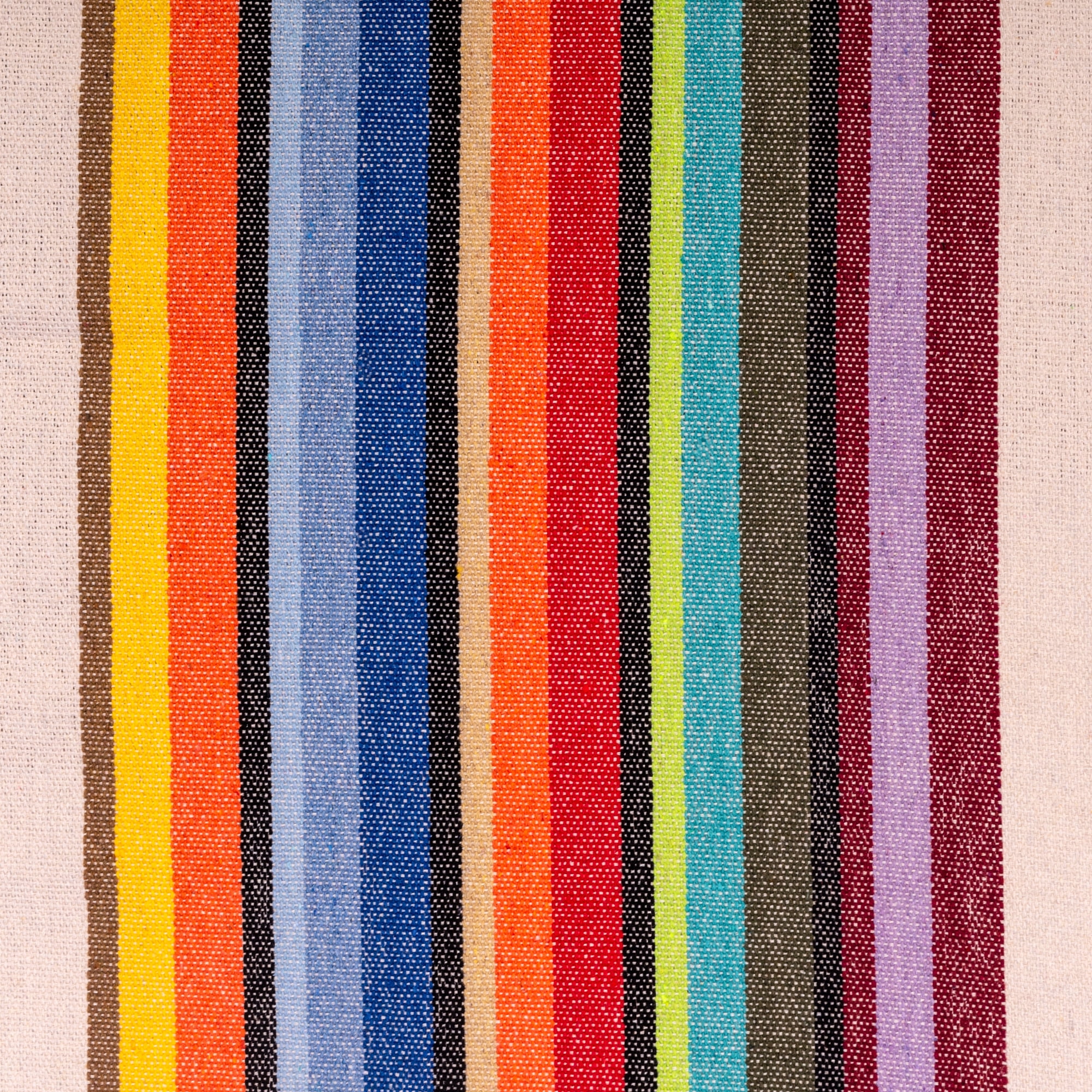 Prime Garden Double Cotton Hammock with Steel Stand,Multi Color Stripe