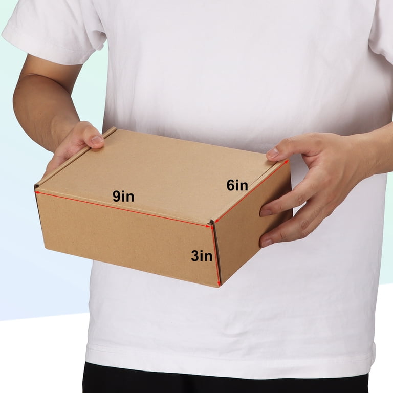 Packing Inner Card Storage Boxes 25 X 9x6x6 Inch Cardboard Boxes – Small Single Wall ...