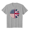 thumbnail image 4 of ORT American Flag T Shirt Patriotic Shirts Women 4th of July Tee Tops Crewneck Summer T-Shirt(Z3-Grey,3XL), 4 of 4