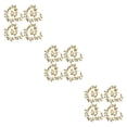 thumbnail image 4 of Yuarrent 4 Uds. Guirnalda de flores de seda vid fácil de limpiar durabilidad duradera elegante bajo mantenimiento champán 135 cabeza Type1 NO1, 4 of 6