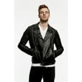 thumbnail image 3 of Mason & Cooper Empire Leather Moto Jacket, 3 of 4