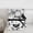 White Black 02, variant on Manfei Green Cheryy Teens Full Size Comforter Sets for Kids Girls, Cartoon Princess Love Heart Bedding Comforter Set, Reversibles, 3pcs
